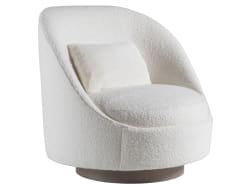 Artistica Upholstery - Genevieve Swivel Chair - White