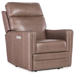 MS - Twain Zero Gravity Power Recliner With Power Headrest And Lumbar - Brown