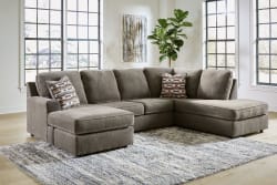 O'Phannon - Putty - Right Arm Facing Corner Chaise 2 Pc Sectional