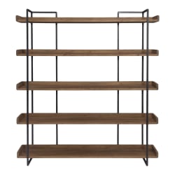 Vancouver - Large Bookshelf - Brown