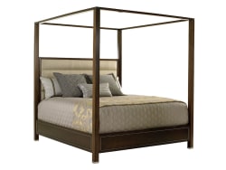 Macarthur Park - Terranea Poster Bed 5/0 Queen - Dark Brown