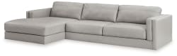 Amiata - 2-Piece Sectional With Laf Corner Chaise - Glacier