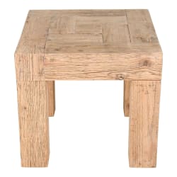 Evander - Side Table - Aged Oak