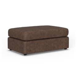 Vail - Leather Cocktail Ottoman
