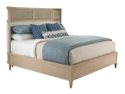 Sunday Morning - Calofornia King Sagamore Cane Upholstered Bed 6/0 - Beige