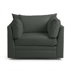 Audrey - Swivel Chair - Hunter Green