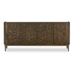 Melbourne - Mappa Burl 4 Door Cabinet - Woodtone