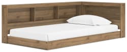Deanlow - Honey - Twin Bookcase Storage Bed