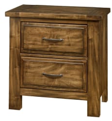 Maple Road - 2-Drawers Nightstand - Antique Amish