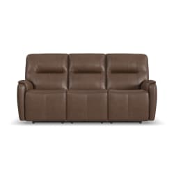 Wilson - Power Reclining Sofa With Power Headrests - Dark Brown