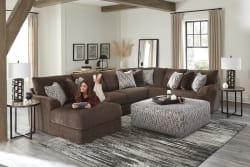Galaxy - 40" Cocktail Ottoman - Beige