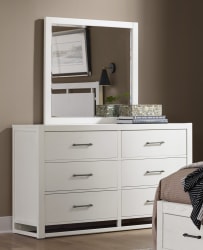 Lodge & Loft - Landscape Mirror - Soft White