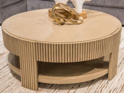 Zaninport - Round Cocktail Table - Bisque