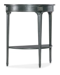 Charleston - Demilune Accent Table - Dark Green