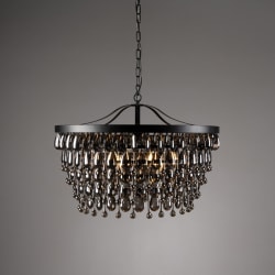 Renata - Chandelier - Black