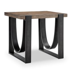 Bowden - Rectangular End Table - Rustic Honey