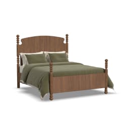 Azalea - Queen Panel Bed - Walnut