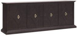 Driftwood - Entertainment Credenza - Burnt Timber