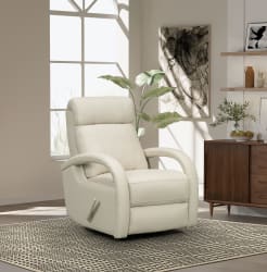 Harlee - Swivel Glider Recliner - Cream