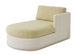 Ocean Breeze Promenade - Raf Chaise - White / Beige