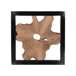 Beale - Wall Frame - Light Brown / Black