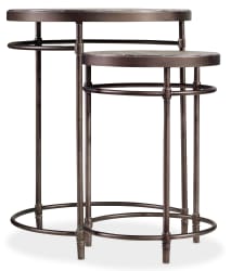 Commerce And Market - Saint Armand Nest Of Tables - Light Brown