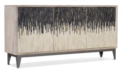 Home Accent - 3-Door Console - Beige