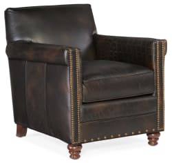 CC - Potter Club Chair - Dark Brown