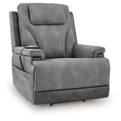4Z-Peaceful Pause - Serenity Zone - Slate - Power Lift Recliner