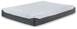 10 Inch Chime Elite - White / Blue - Twin Mattress