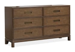 Ridgefield - Double Drawer Dresser - Russet