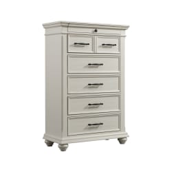 Slater - 6-Drawer Chest - White