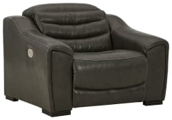 Center Line - Dark Gray - PWR Recliner/Adj Headrest