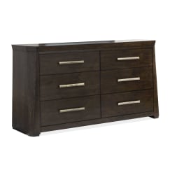 Tauren - Double Drawer Dresser - Coffee Bean