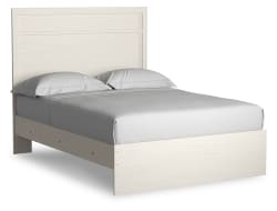 Stelsie - Full Panel Bed - White