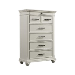 Slater - 6-Drawer Chest - White
