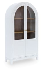 Dagandale - White / Natural - Accent Cabinet