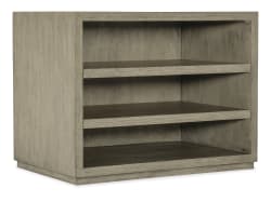 Linville Falls - Open Desk Cabinet - Gray