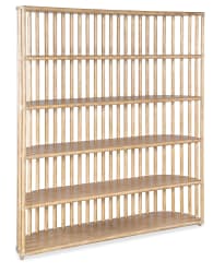 Retreat - Slatted Bookcase - Beige