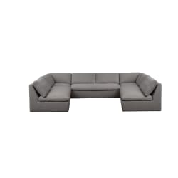 Miles - 5 Piece Outdoor Modular - Light Gray