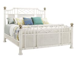 Ivory Key - Pritchards Bay Panel Bed 6/6 King - White