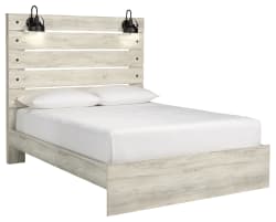 Cambeck - Queen Panel Bed - Whitewash