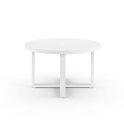 Newport - Aluminum Dining Table - White