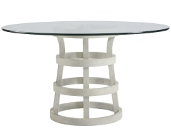 Escape - 54" Dining Table - Pearl Silver