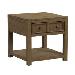 Heritage & Home - End Table - Oak Brown