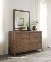 Mercer Street - Dresser 6 Drawer - Pecan