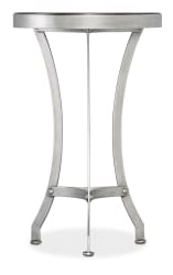 Commerce And Market - Saint Armand Accent Martini Table - Pearl Silver