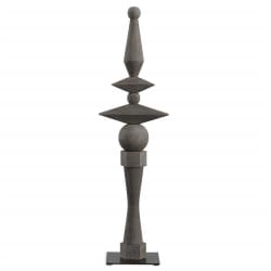 Lineage - 46" Totem Sculpture - Woodtone