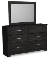 Belachime - Dresser, Mirror - Black