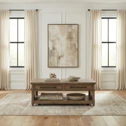 Artisan Home - Rectangular Cocktail Table - Sienna Stone